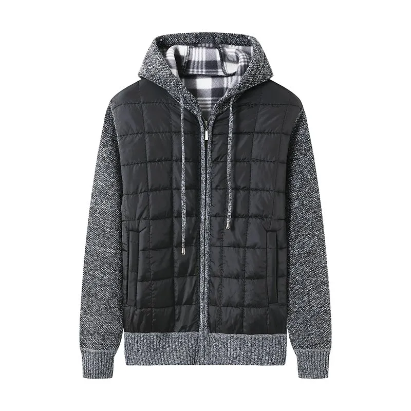 Hooded Cardigan With Pockets