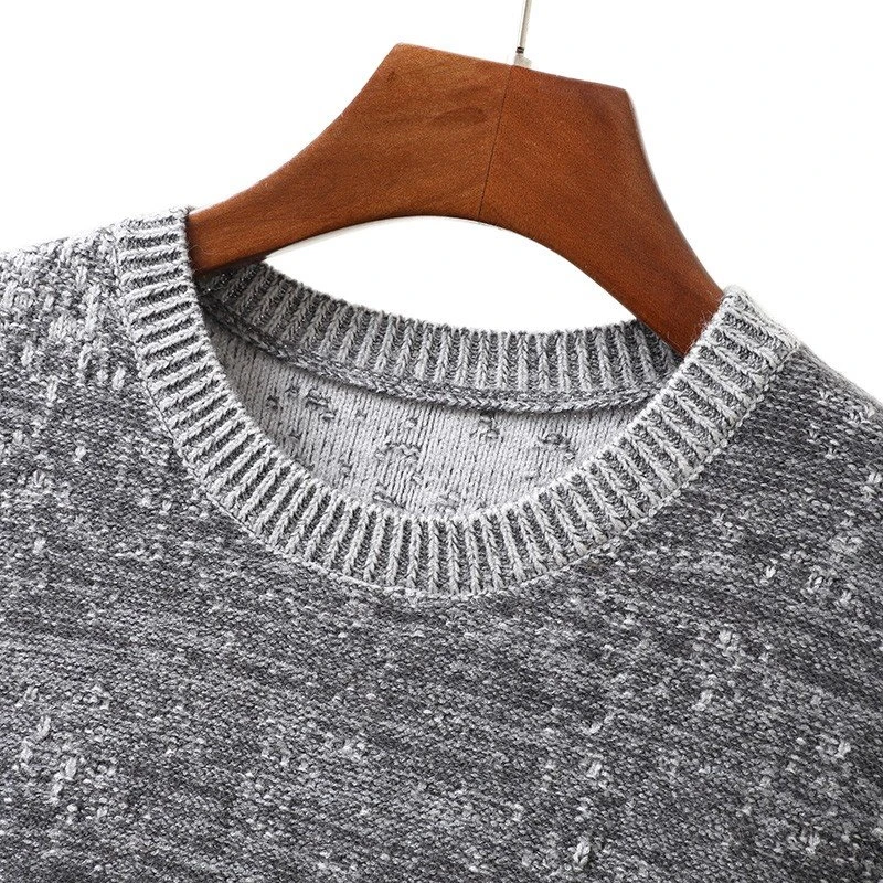 men's casual crew neck sweater wholesale